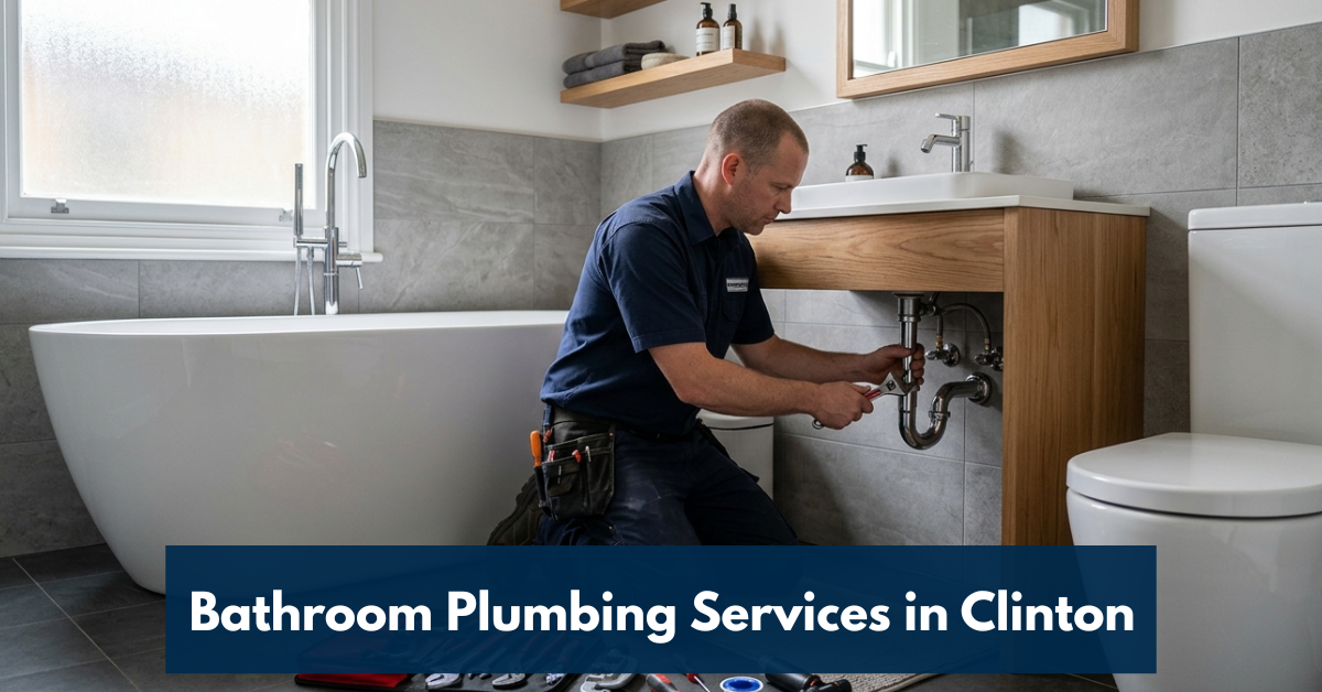 Bathroom Plumbing Services In Clinton