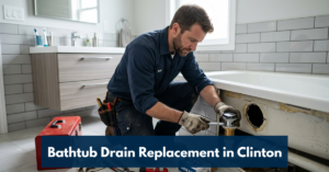 Bathtub Drain Replacement In Clinton