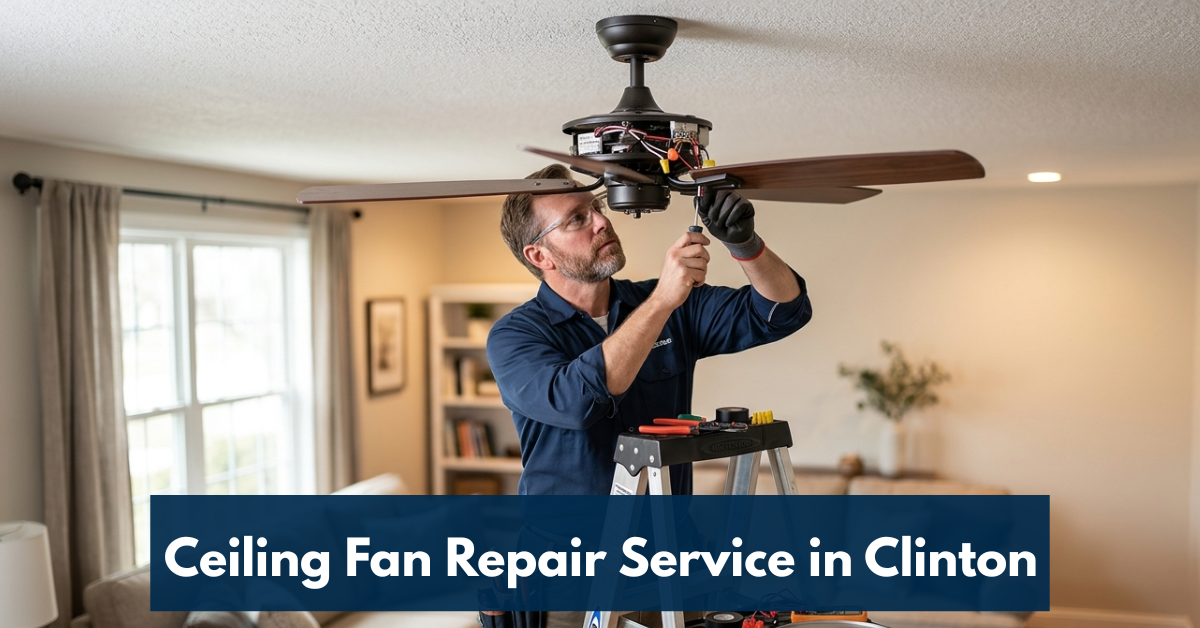 Ceiling Fan Repair Service In Clinton