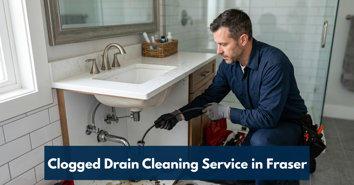 Clogged Drain Cleaning Service In Fraser