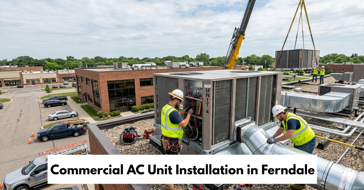 Commercial Ac Unit Installation In Ferndale