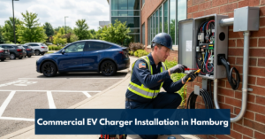 Commercial Ev Charger Installation In Hamburg