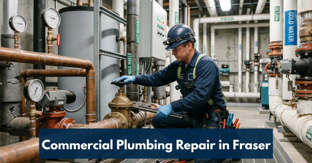 Commercial Plumbing Repair In Fraser