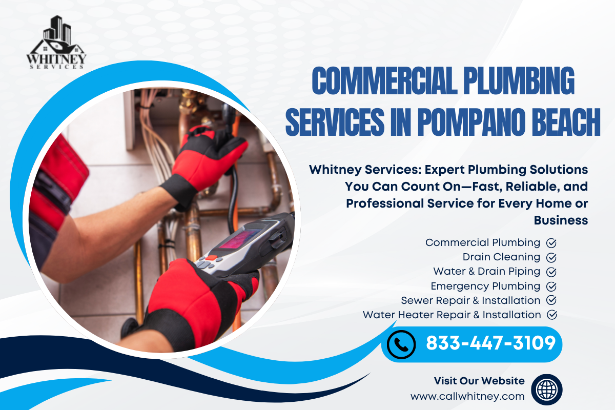Commercial Plumbing Services In Pompano Beach