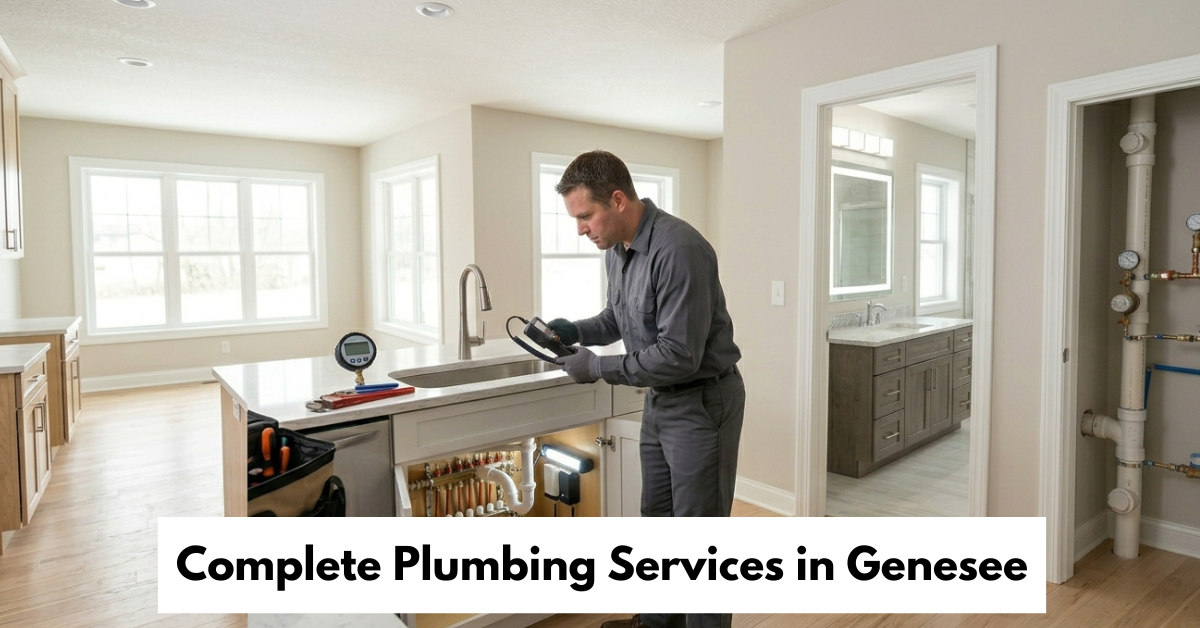 Complete Plumbing Services In Genesee