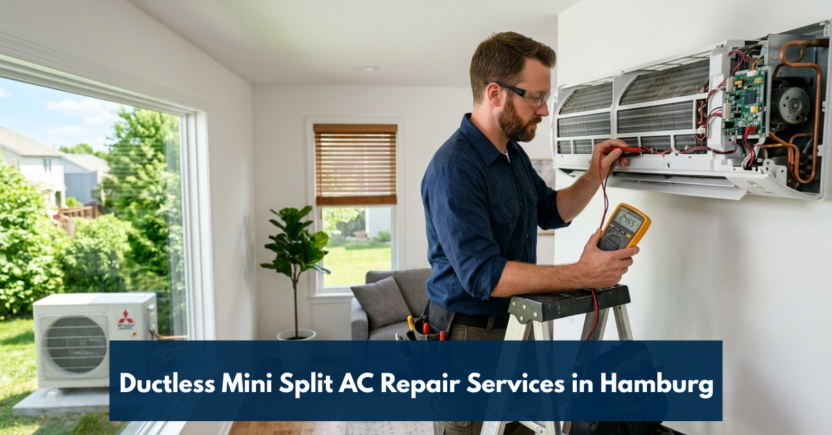 Ductless Mini Split Ac Repair Services In Hamburg