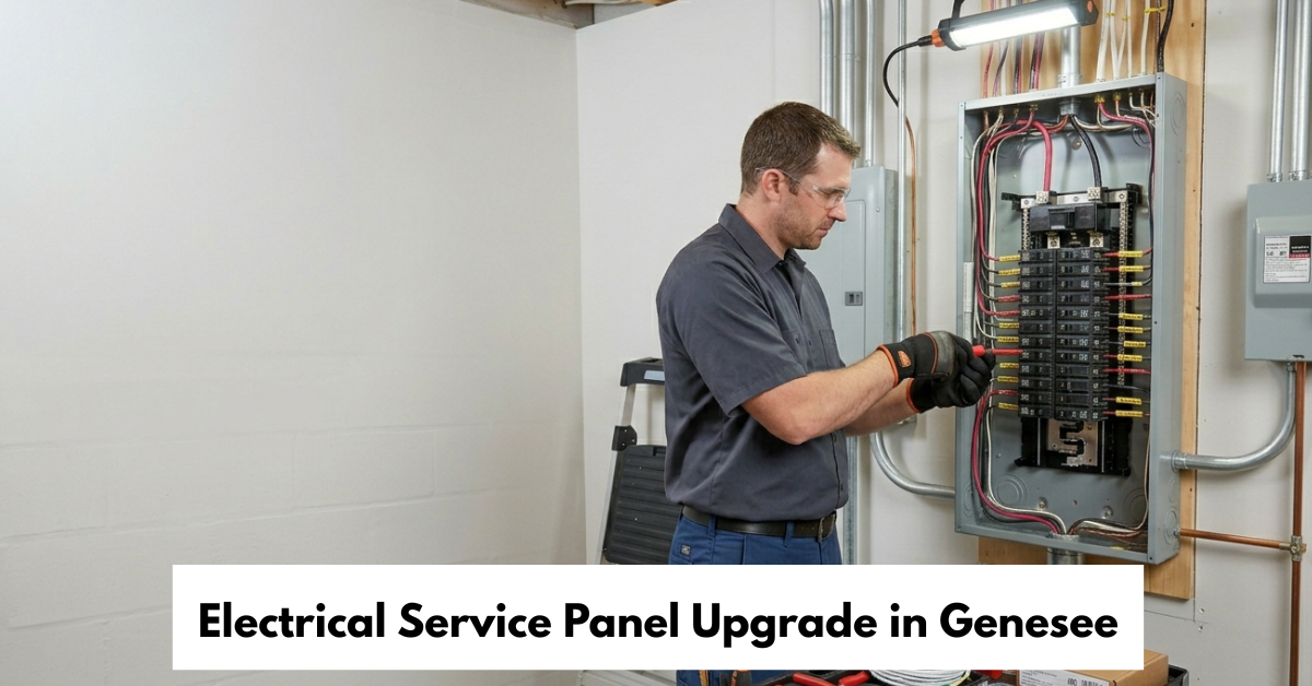 Electrical Service Panel Upgrade In Genesee