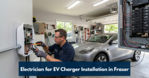 Electrician For Ev Charger Installation In Fraser