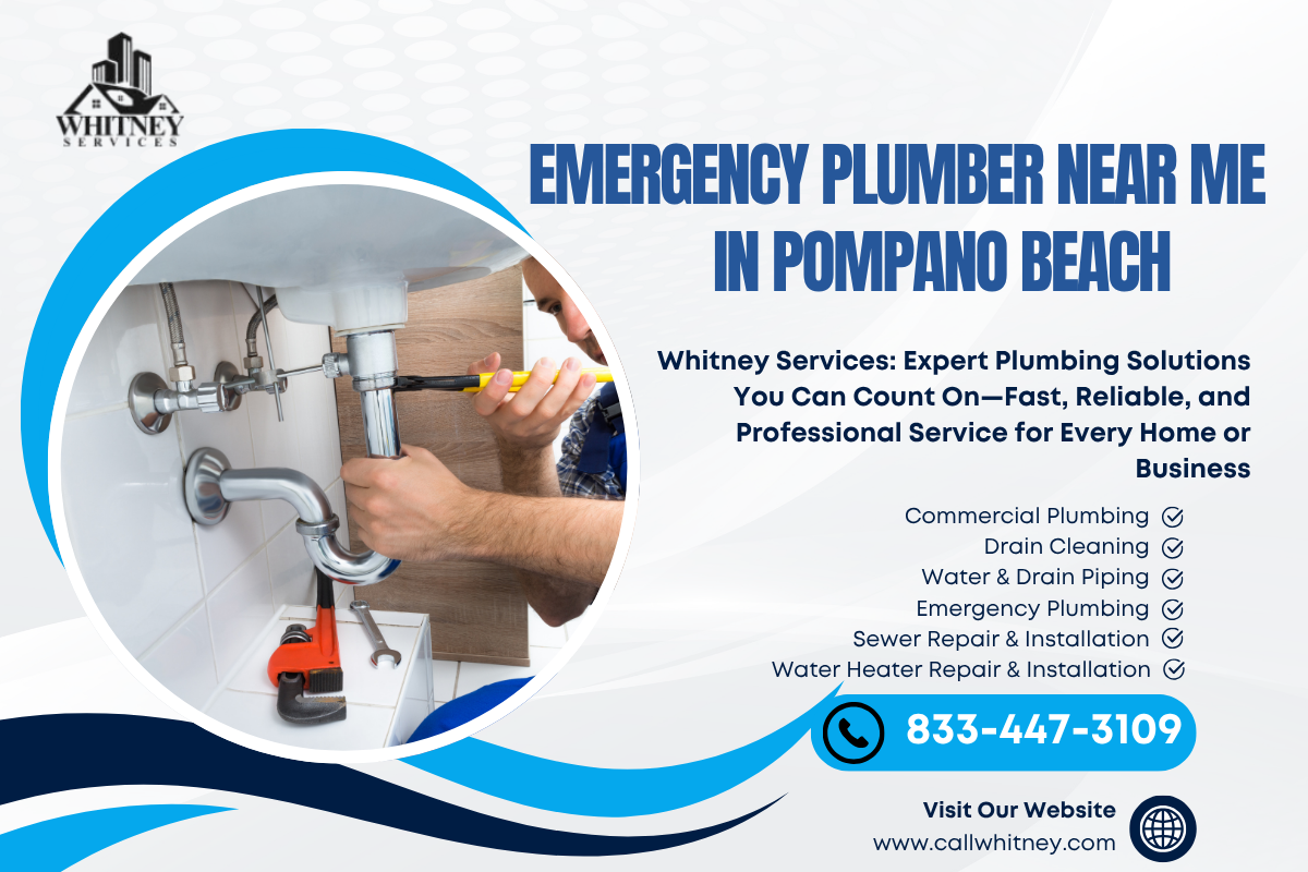 Emergency Plumber Near Me In Pompano Beach