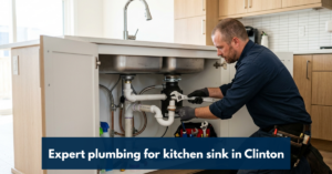 Expert Plumbing For Kitchen Sink In Clinton