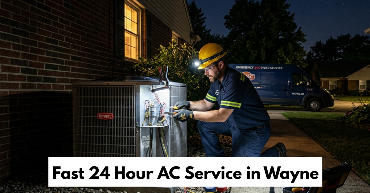 Fast 24 Hour Ac Service In Wayne