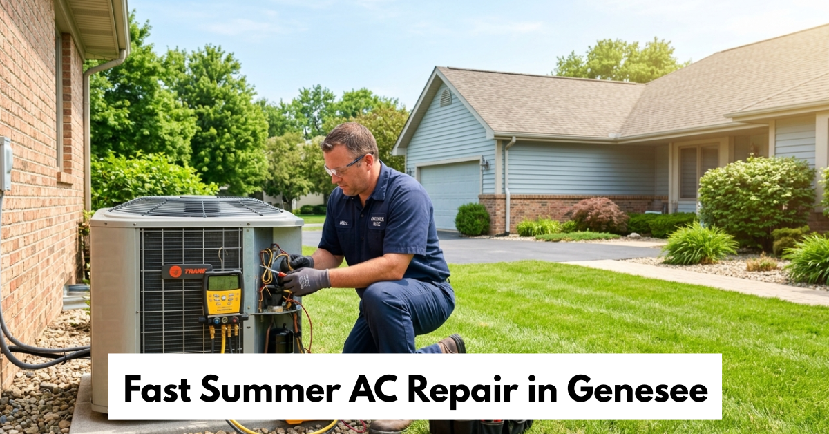 Fast Summer Ac Repair In Genesee