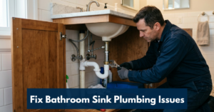 Fix Bathroom Sink Plumbing Issues