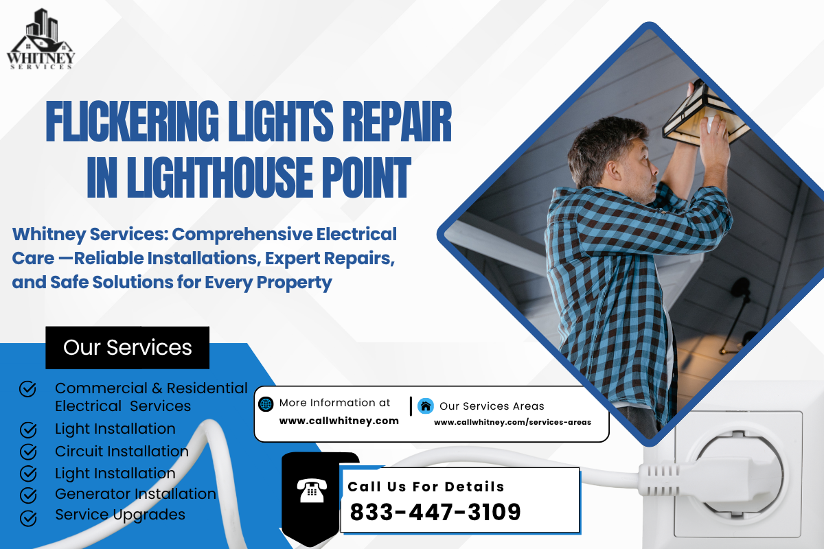 Flickering Lights Repair In Lighthouse Point, Fl