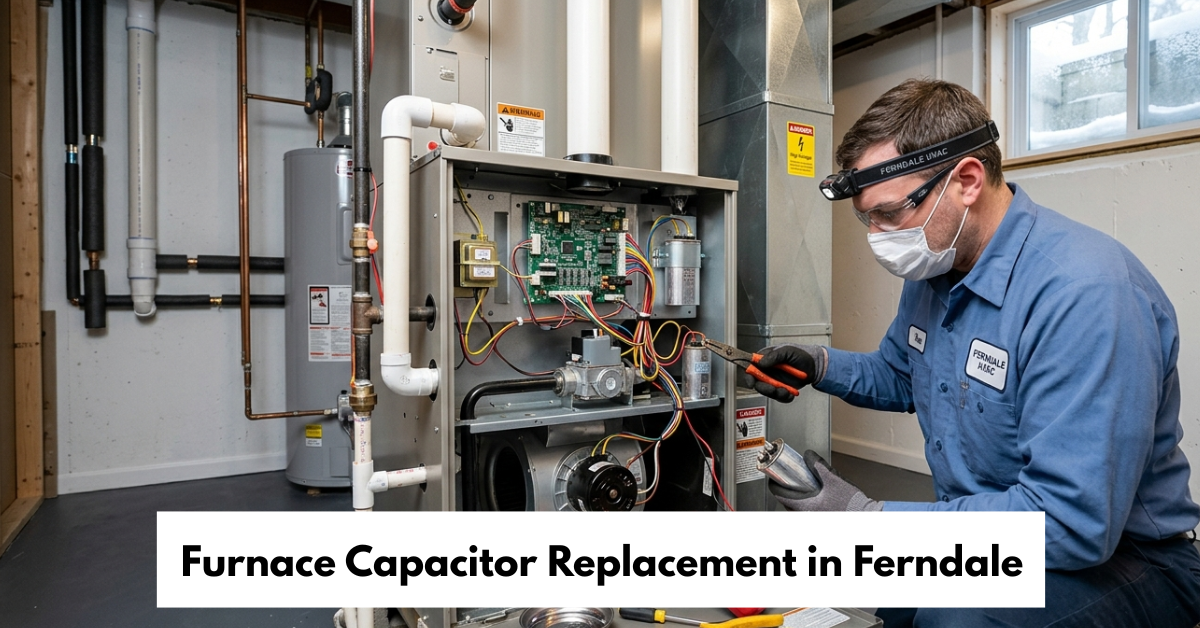 Furnace Capacitor Replacement In Ferndale