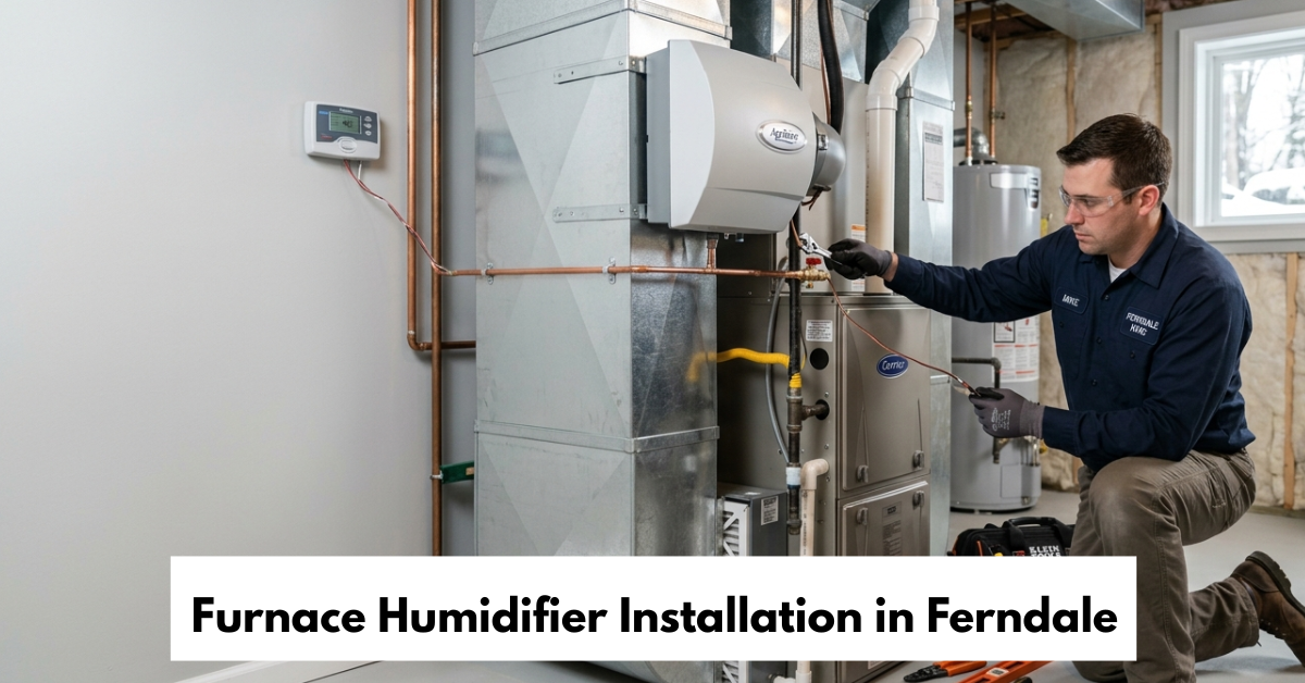 Furnace Humidifier Installation In Ferndale