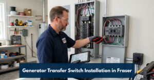 Generator Transfer Switch Installation In Fraser