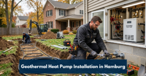 Geothermal Heat Pump Installation In Hamburg