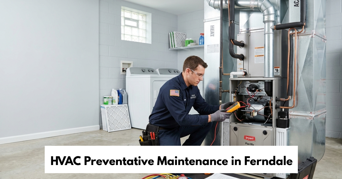 Hvac Preventative Maintenance In Ferndale