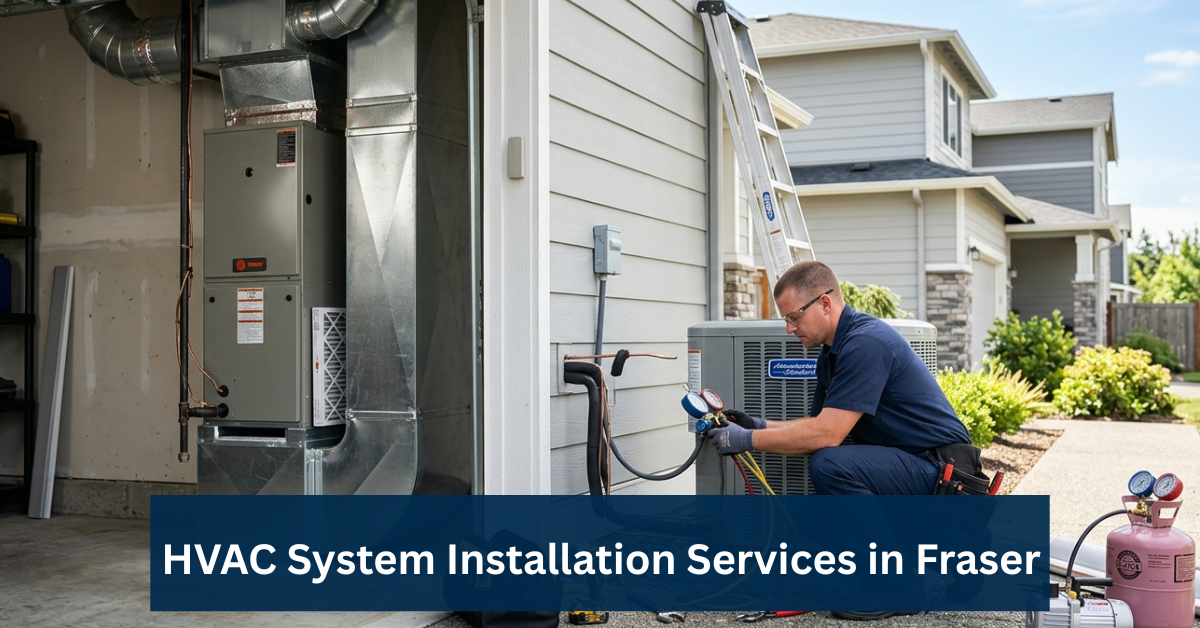 Hvac System Installation Services In Fraser