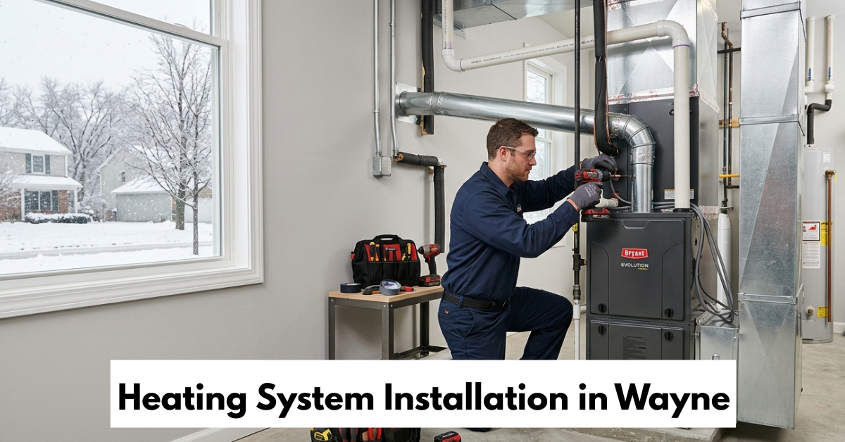 Heating System Installation In Wayne