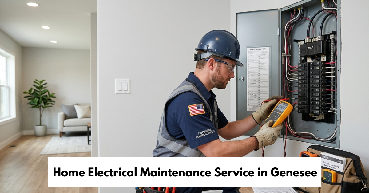 Home Electrical Maintenance Service In Genesee