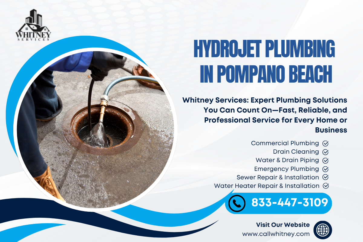 Hydrojet Plumbing In Pompano Beach