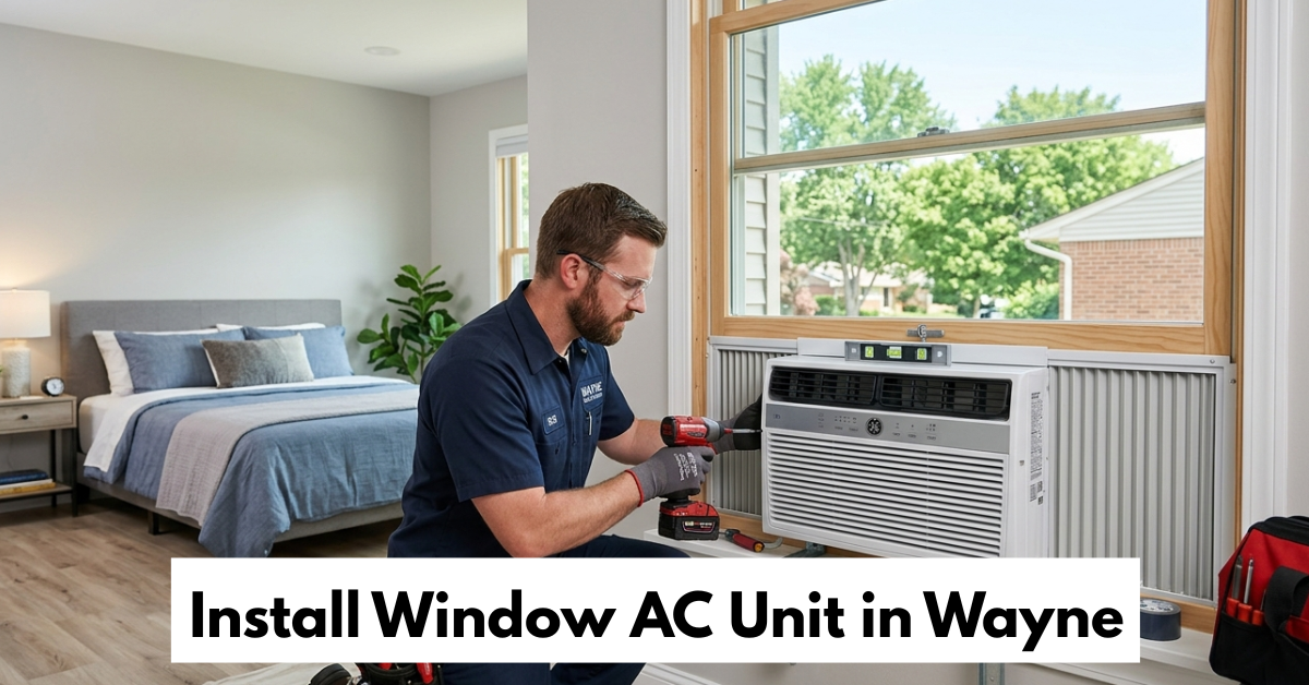 Install Window Ac Unit In Wayne