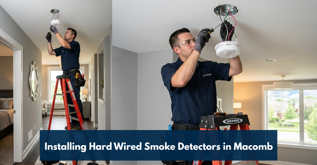 Installing Hard Wired Smoke Detectors In Macomb