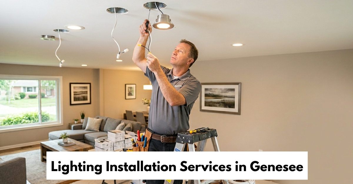 Lighting Installation Services In Genesee