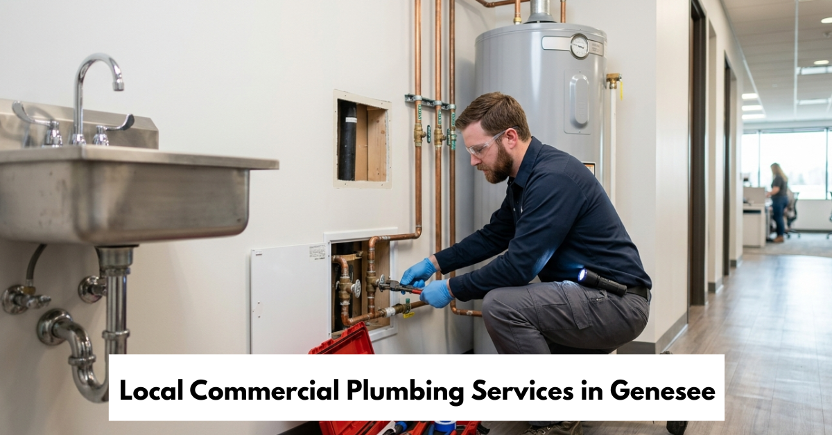 Local Commercial Plumbing Services In Genesee