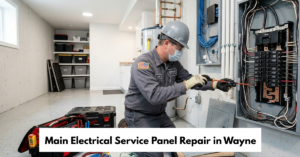 Main Electrical Service Panel Repair In Wayne