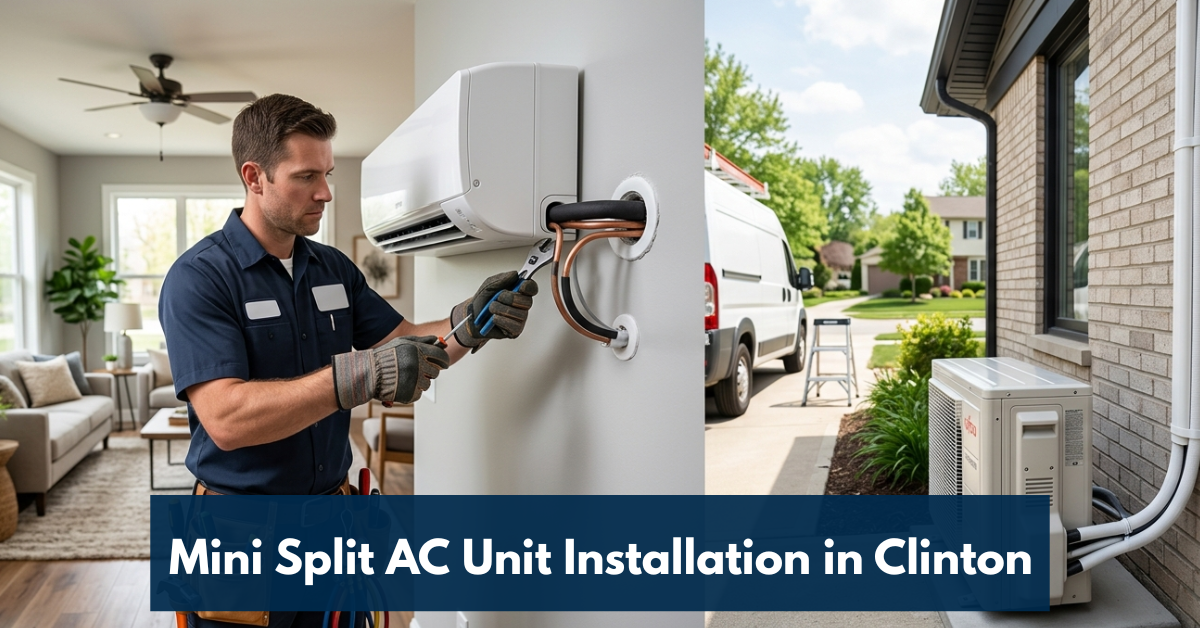 Mini Split Ac Unit Installation In Clinton