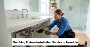 Plumbing Fixture Installation Service In Ferndale