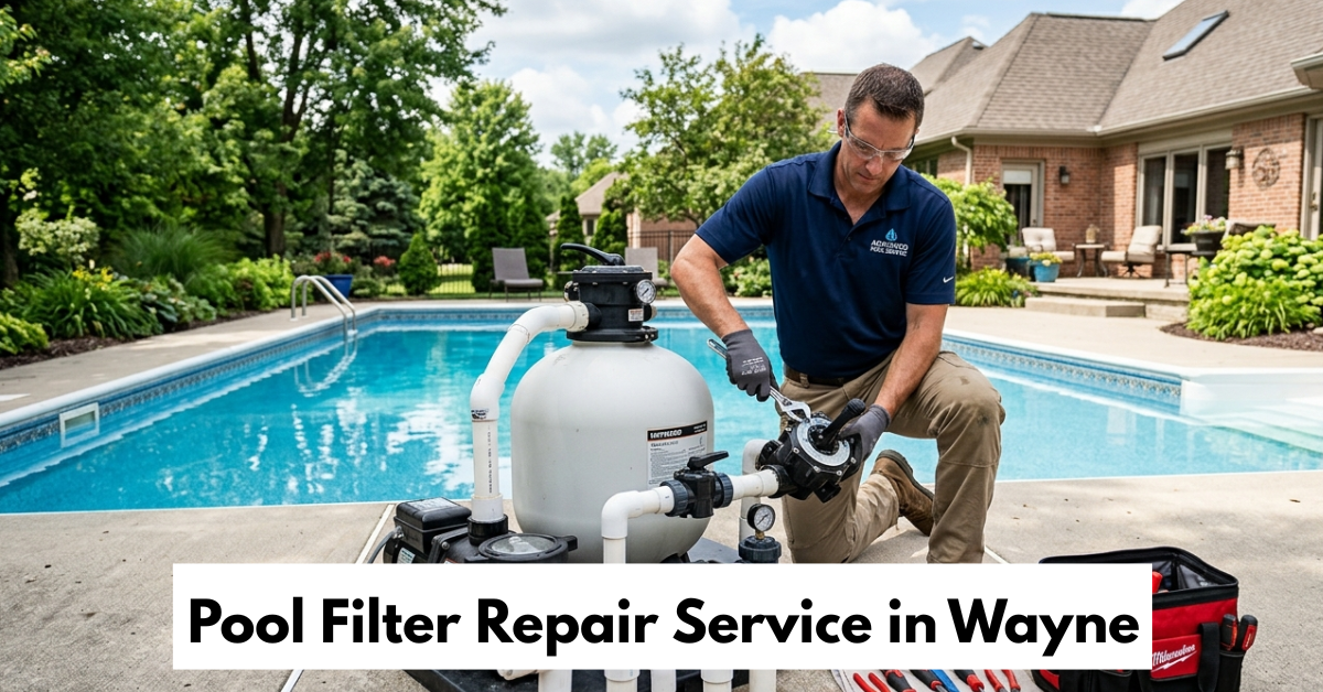 Pool Filter Repair Service In Wayne