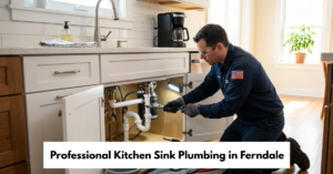 Professional Kitchen Sink Plumbing In Ferndale