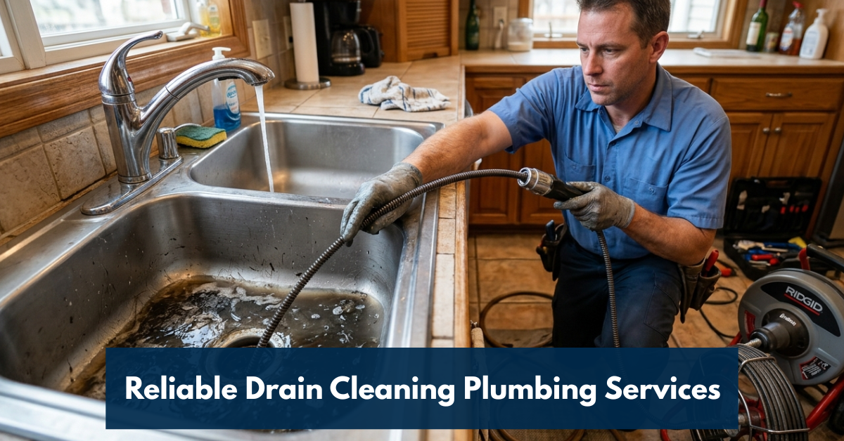 Reliable Drain Cleaning Plumbing Services