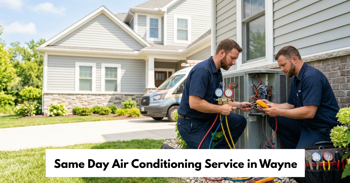 Same Day Air Conditioning Service In Wayne