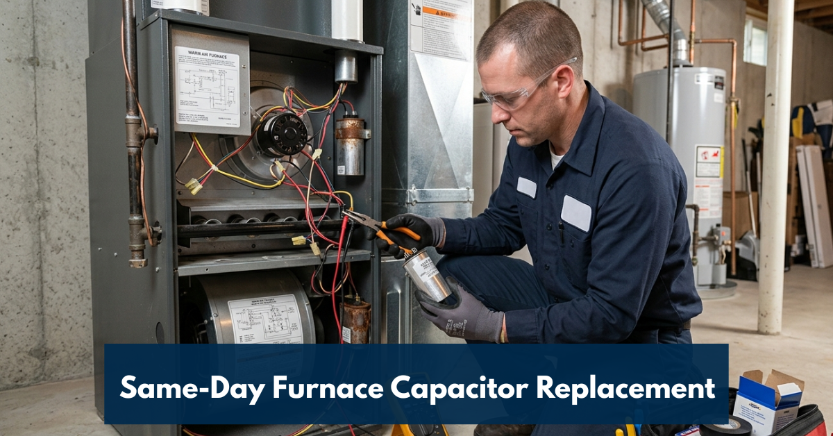 Same Day Furnace Capacitor Replacement