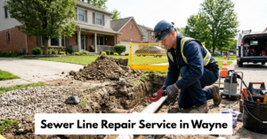 Sewer Line Repair Service In Wayne