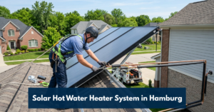 Solar Hot Water Heater System In Hamburg