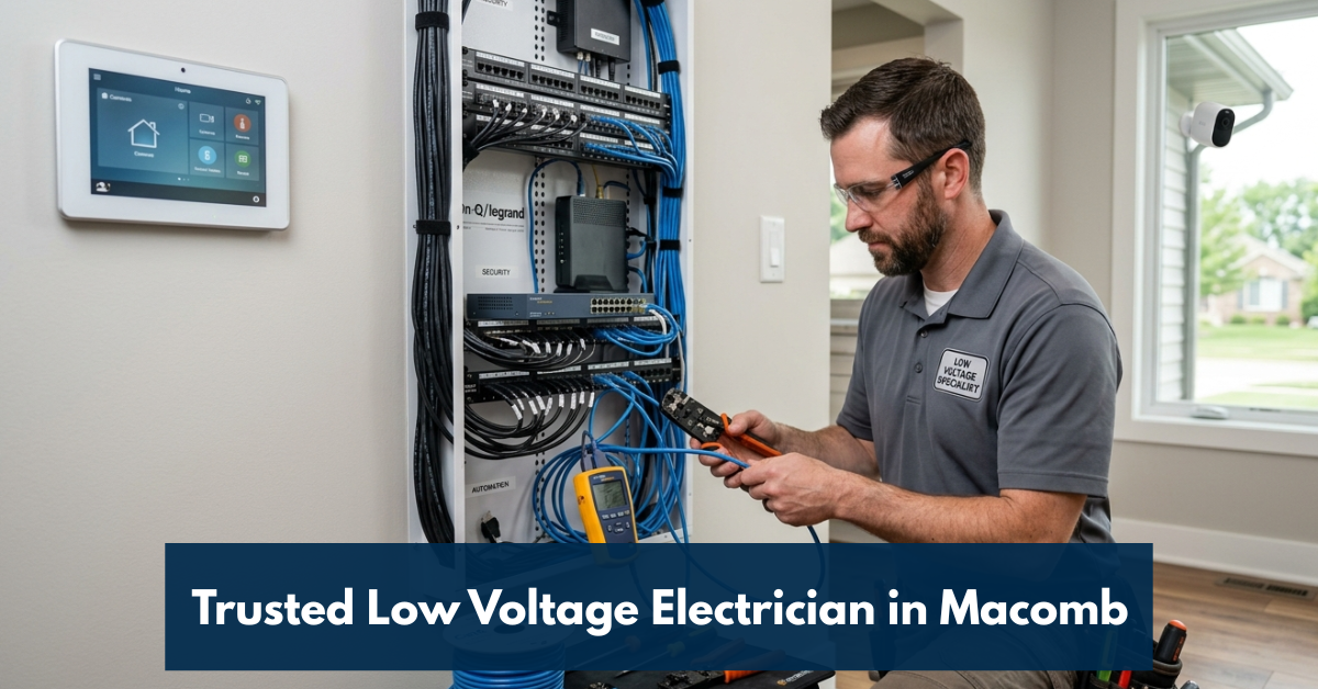 Trusted Low Voltage Electrician In Macomb
