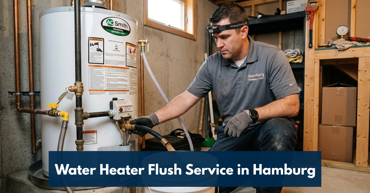 Water Heater Flush Service In Hamburg
