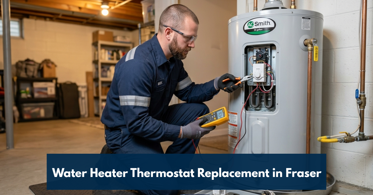 Water Heater Thermostat Replacement In Fraser