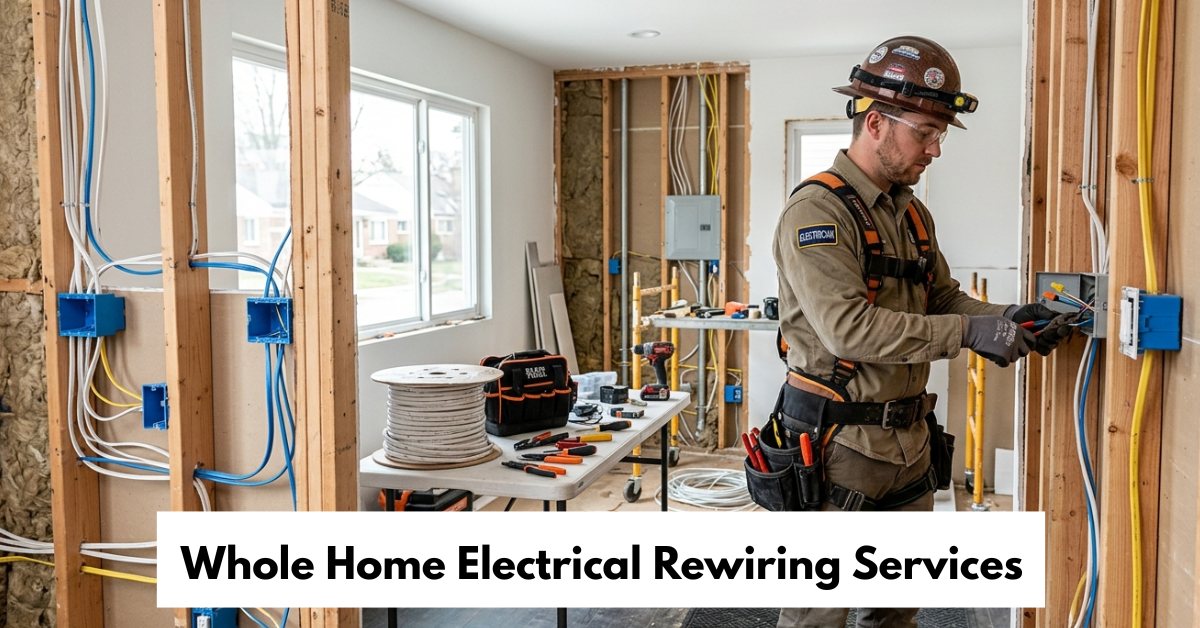 Whole Home Electrical Rewiring Services