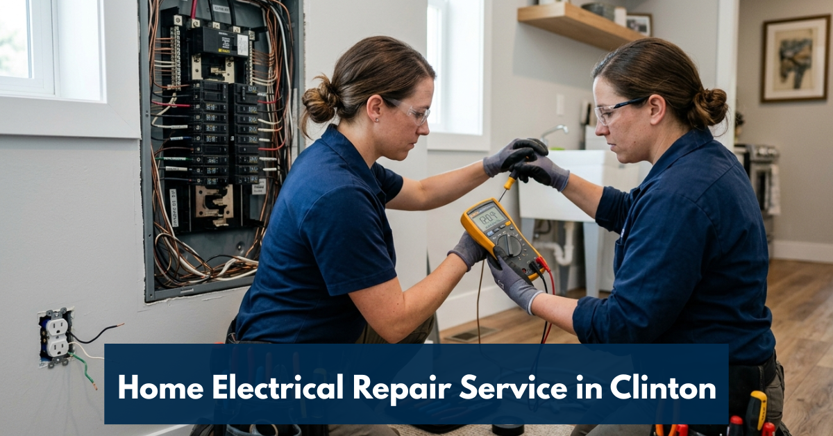 Home Electrical Repair Service In Clinton