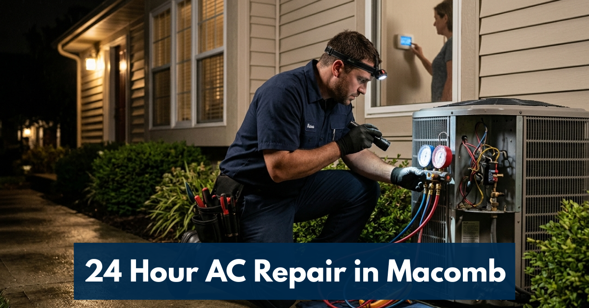 24 Hour Ac Repair In Macomb