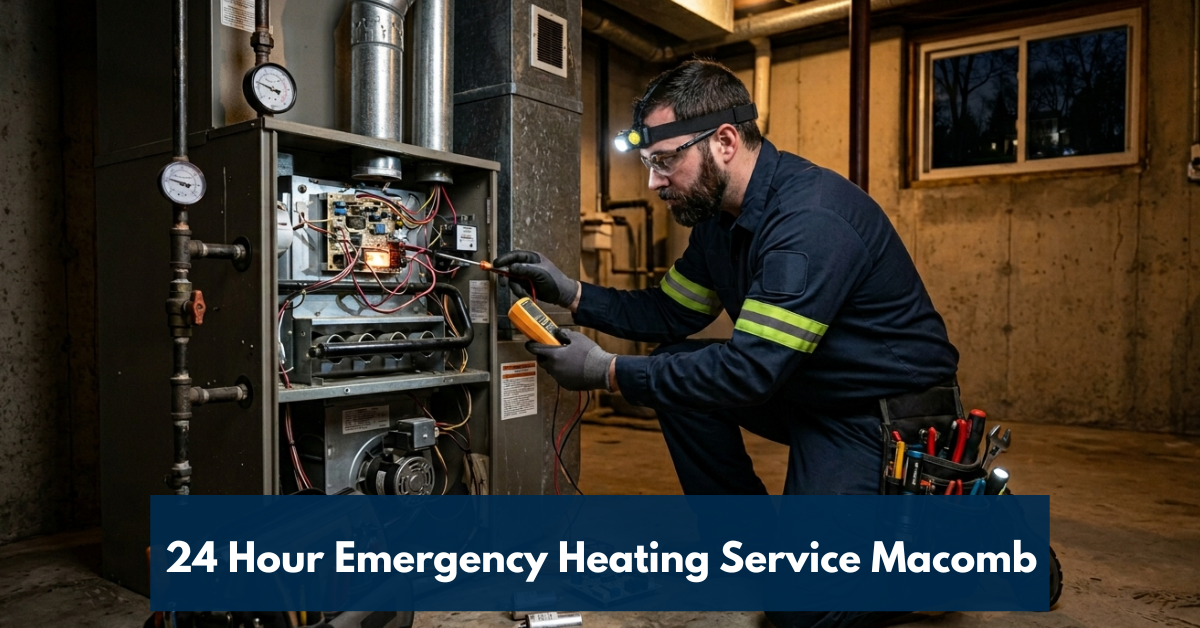 24 Hour Emergency Heating Service Macomb
