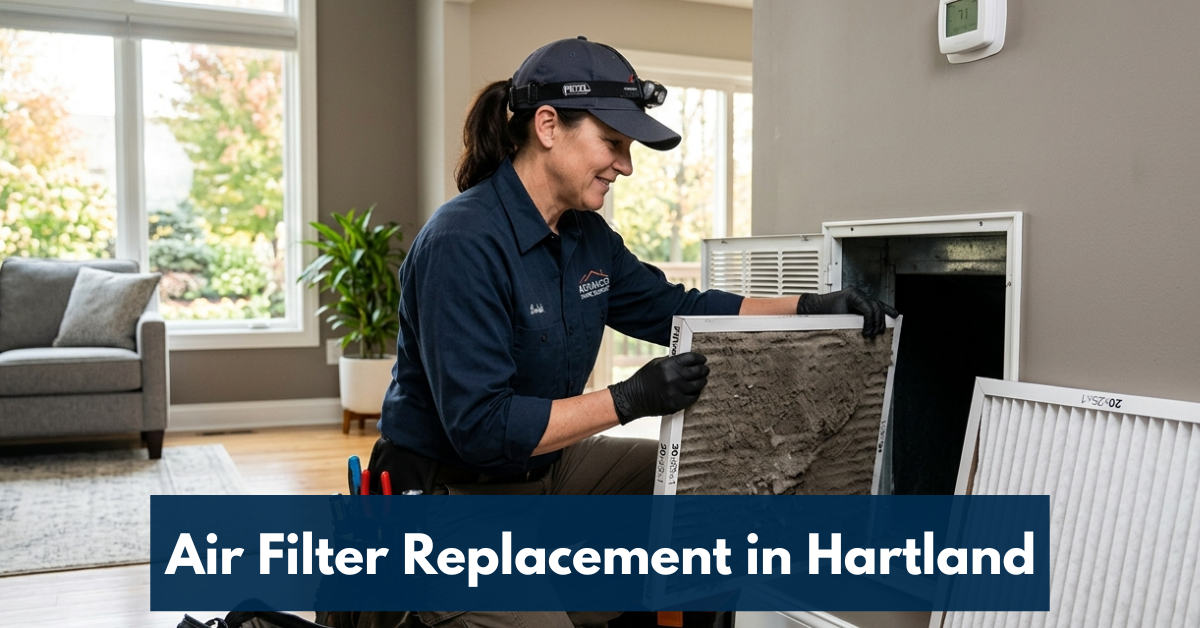 Air Filter Replacement In Hartland