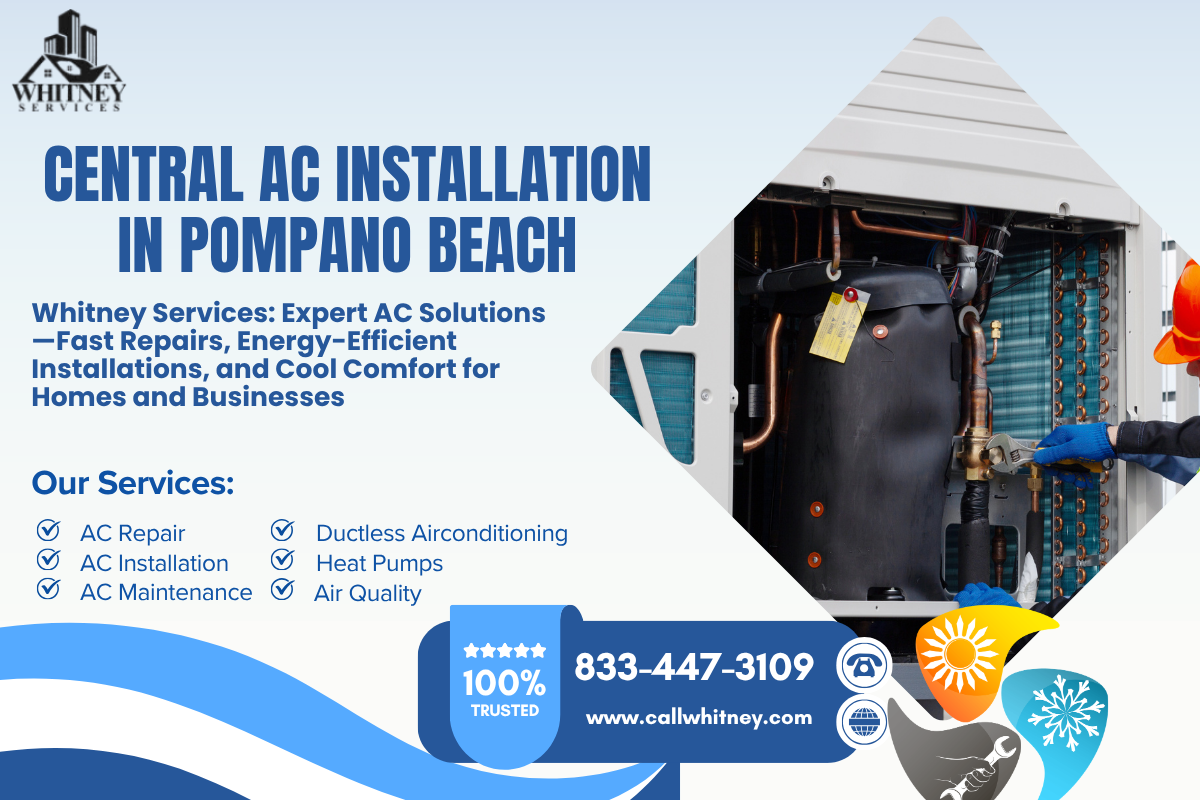 Central Ac Installation In Pompano Beach